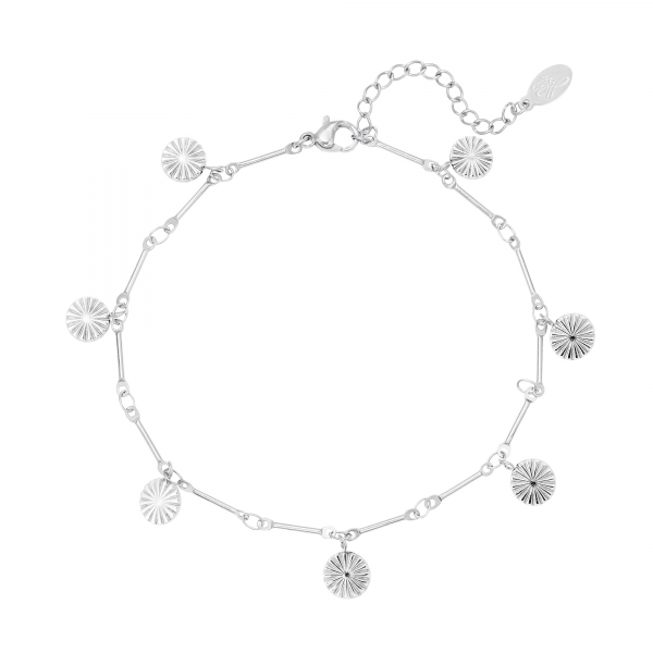 Stainless steel anklet circle