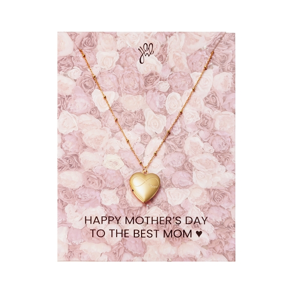Heart Mother's Day Locket Infinity