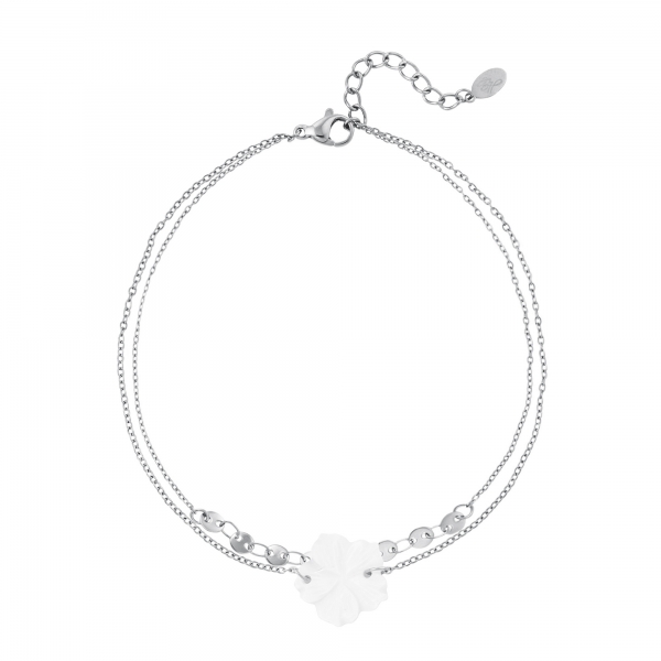 Flower anklet - Beach collection
