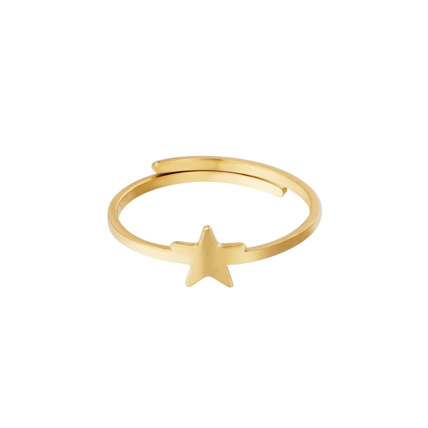 Estrella de anillo ajustable