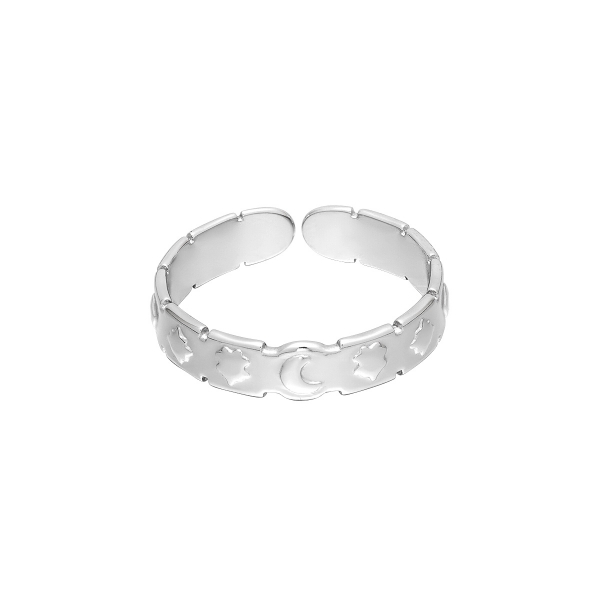 Adjustable stainless steel ring