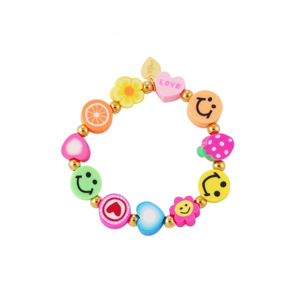 Kids - happy fruits bracelet - Mother-Daughter collection