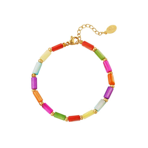 Kleurrijke armband - Rainbow collectie
