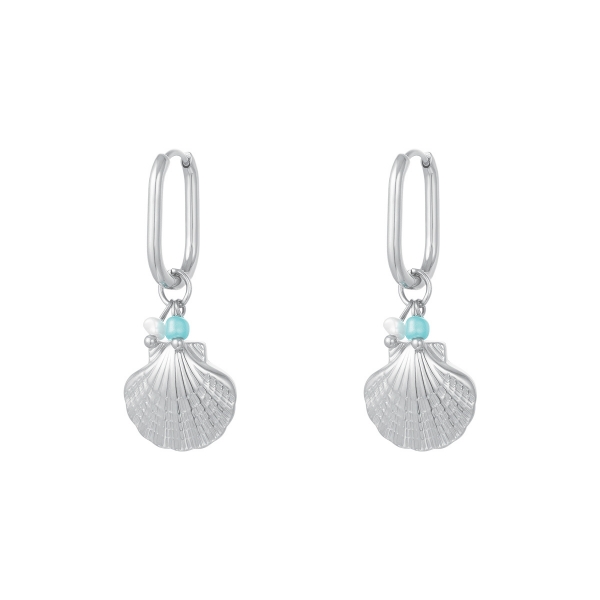 Dangling shell earrings - Beach collection
