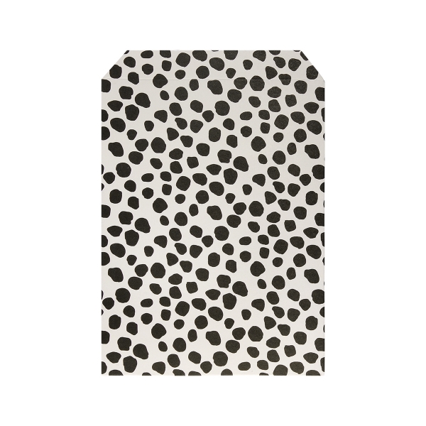 Paper bag with leopard print small