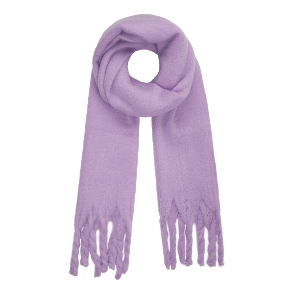 Winter scarf solid color