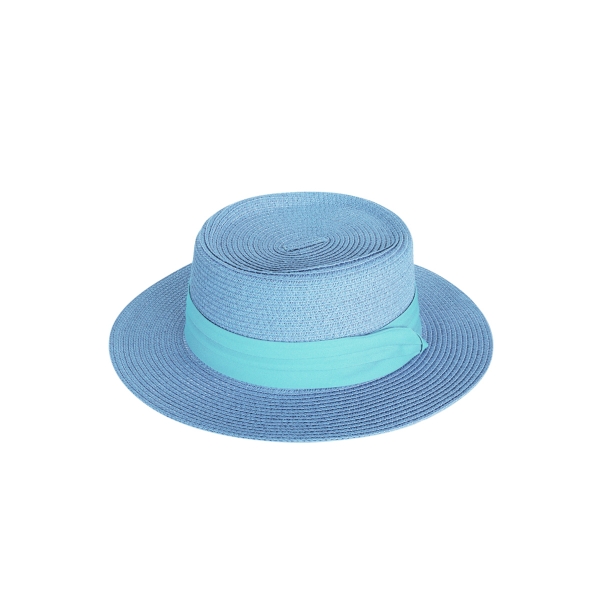 Sombrero de paja colorido