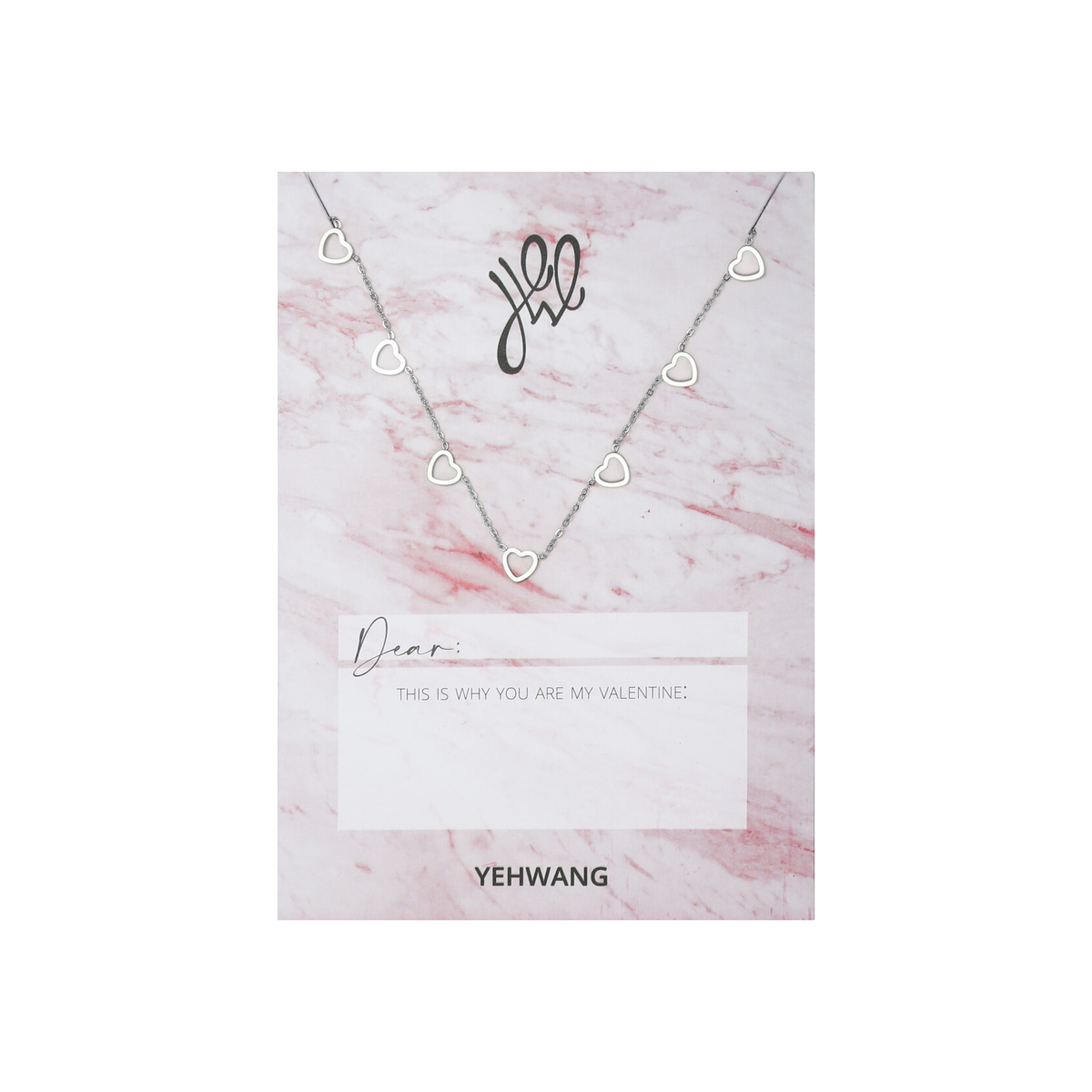Necklace Love Open Hearts Extra