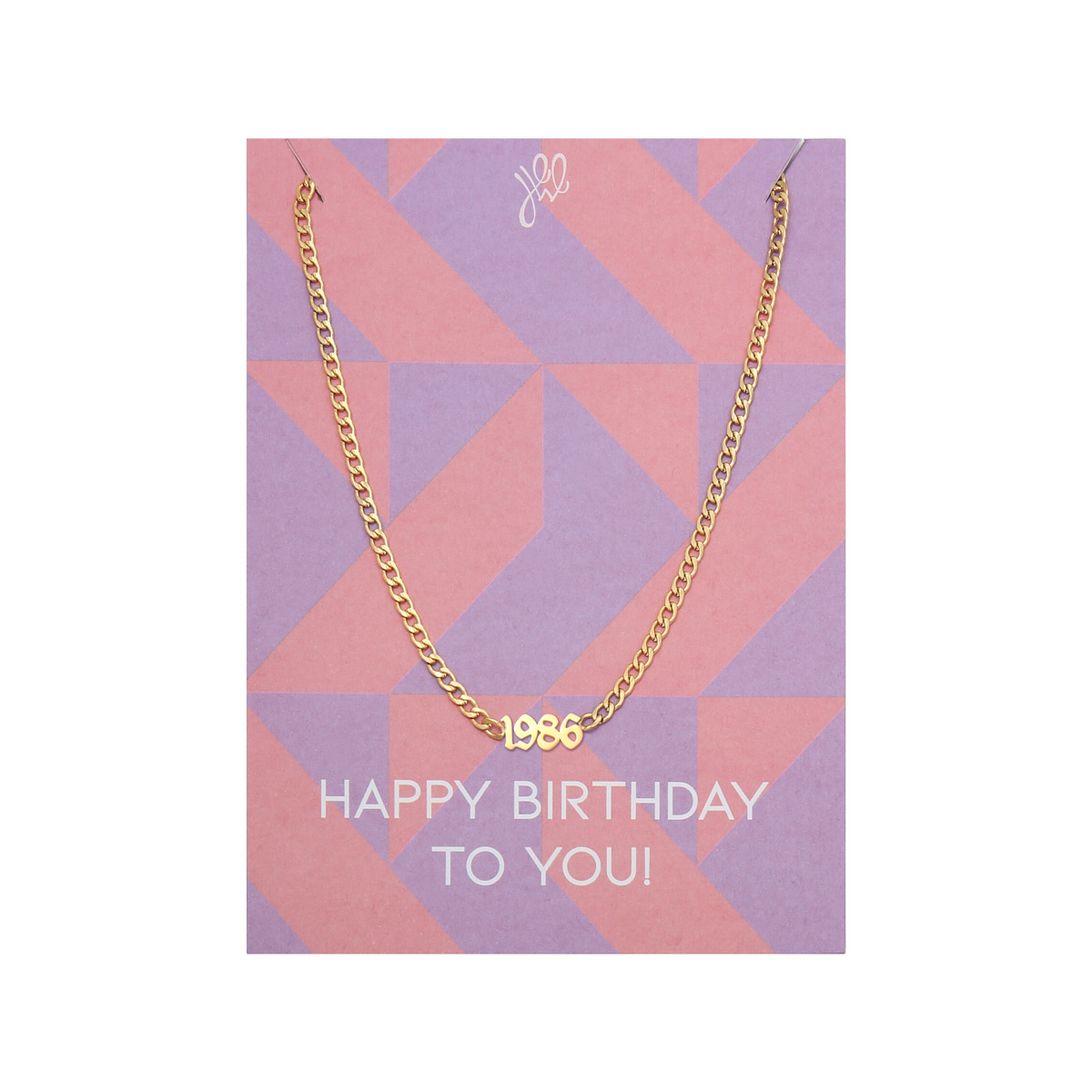 Necklace Happy Year Of Birth - 1985
