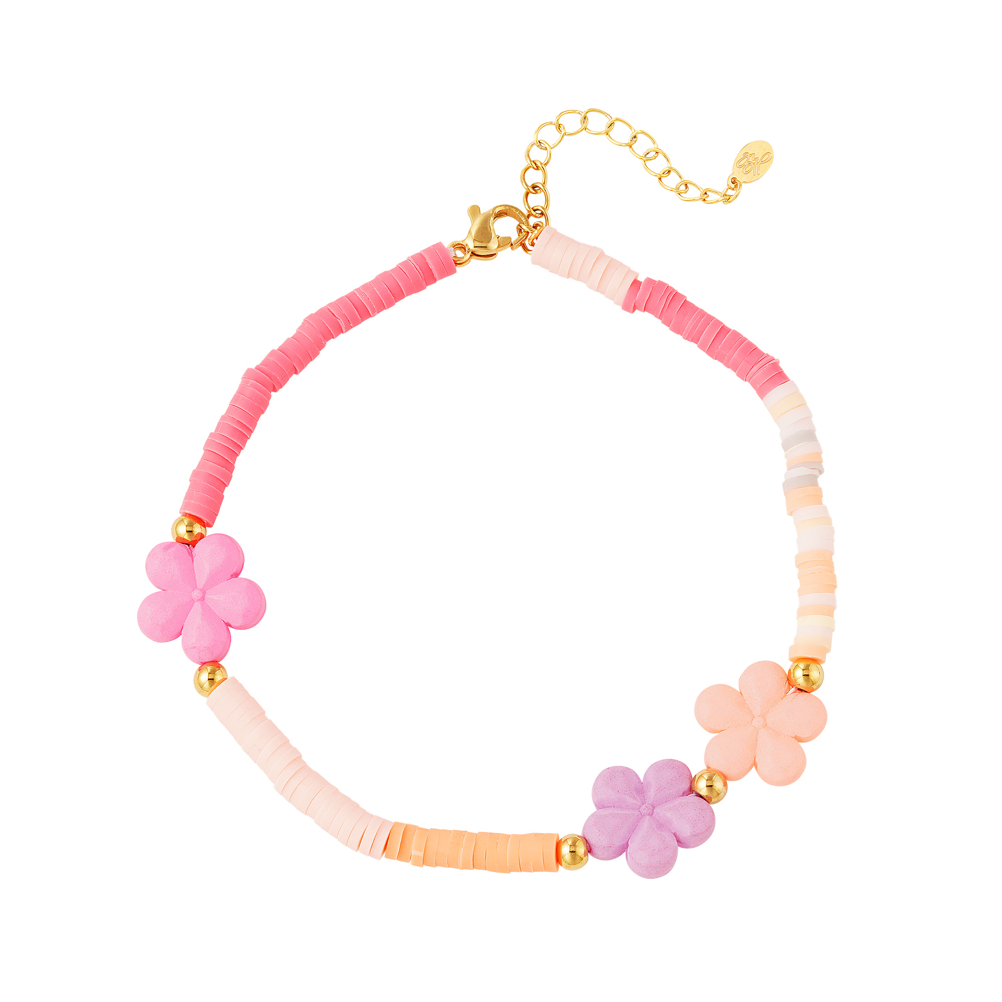 Adult - flower anklet - Mother-Daughter collection