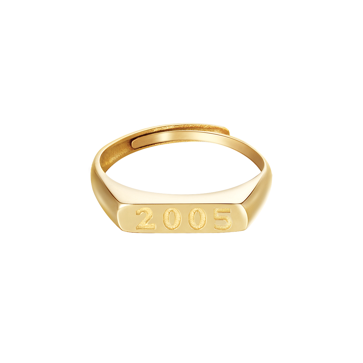 Ring Year Of Birth Gold - 2001