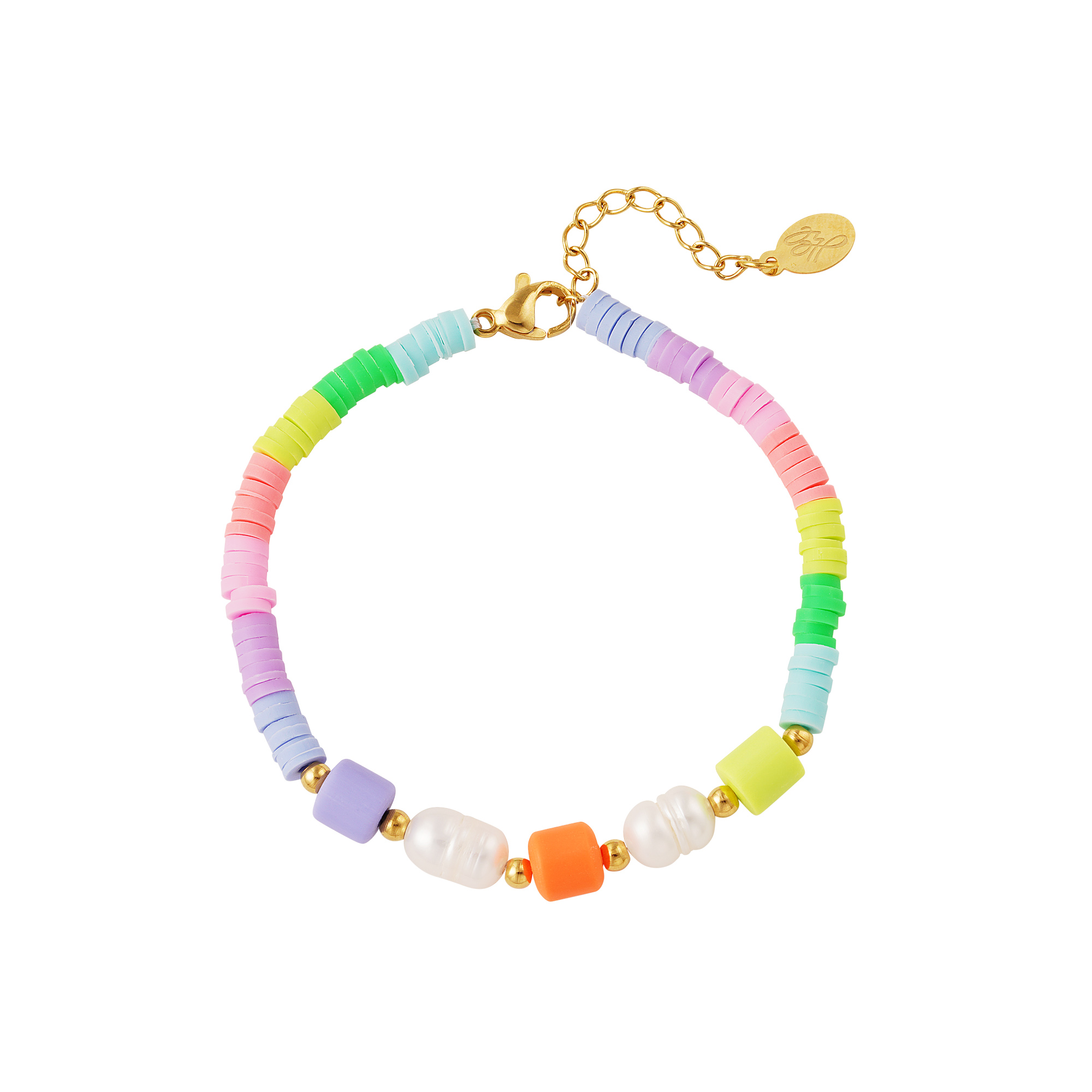 Buntes perlenarmband - rainbow-kollektion