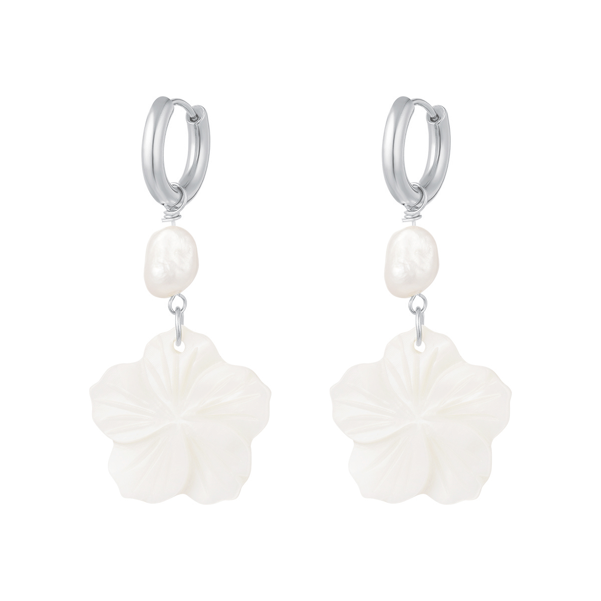 Flower earrings - Beach collection