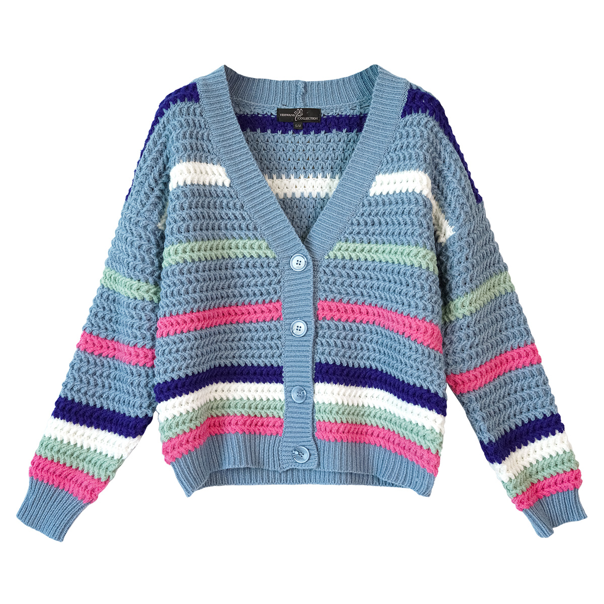 Chunky knitted cardigan