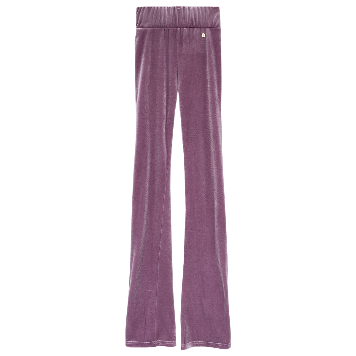 Velvet flared pants