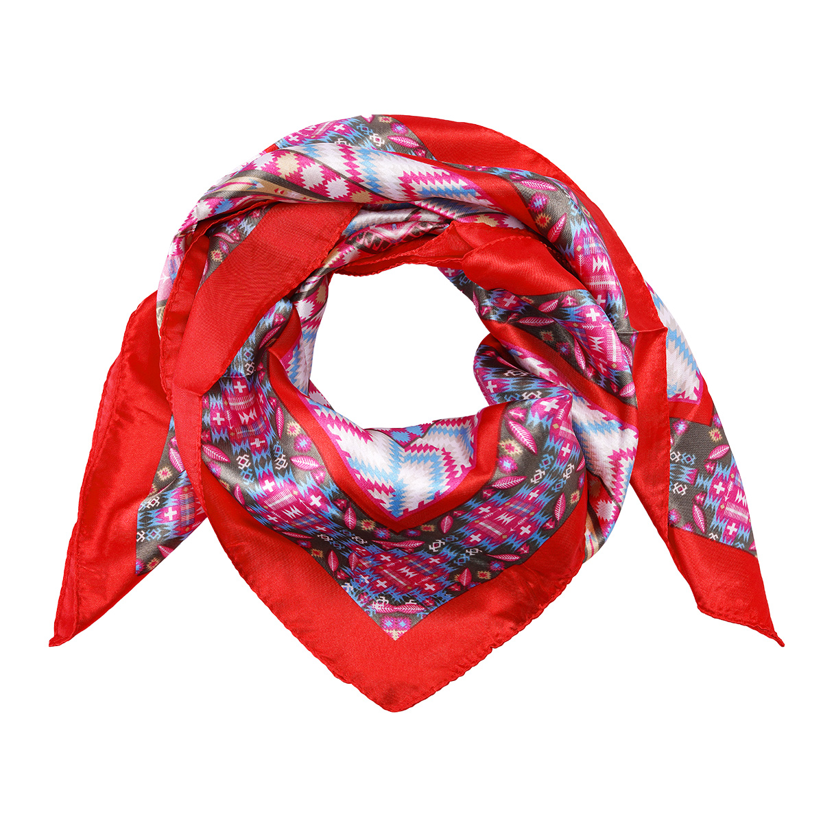 Colourful summer scarf